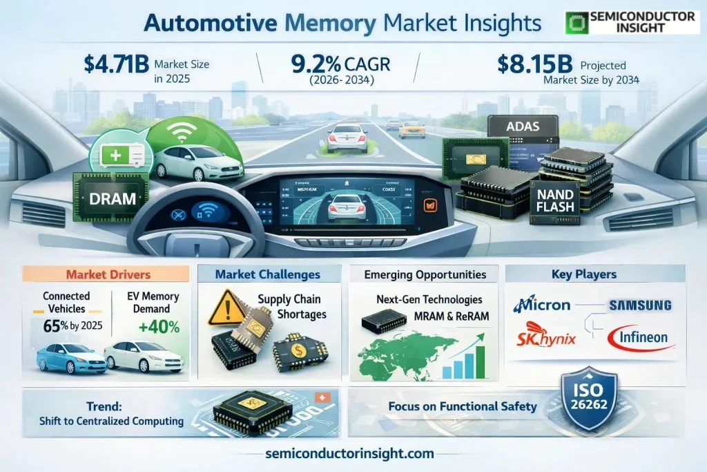 Automotive Memory Market Technology Size & Forcasting 