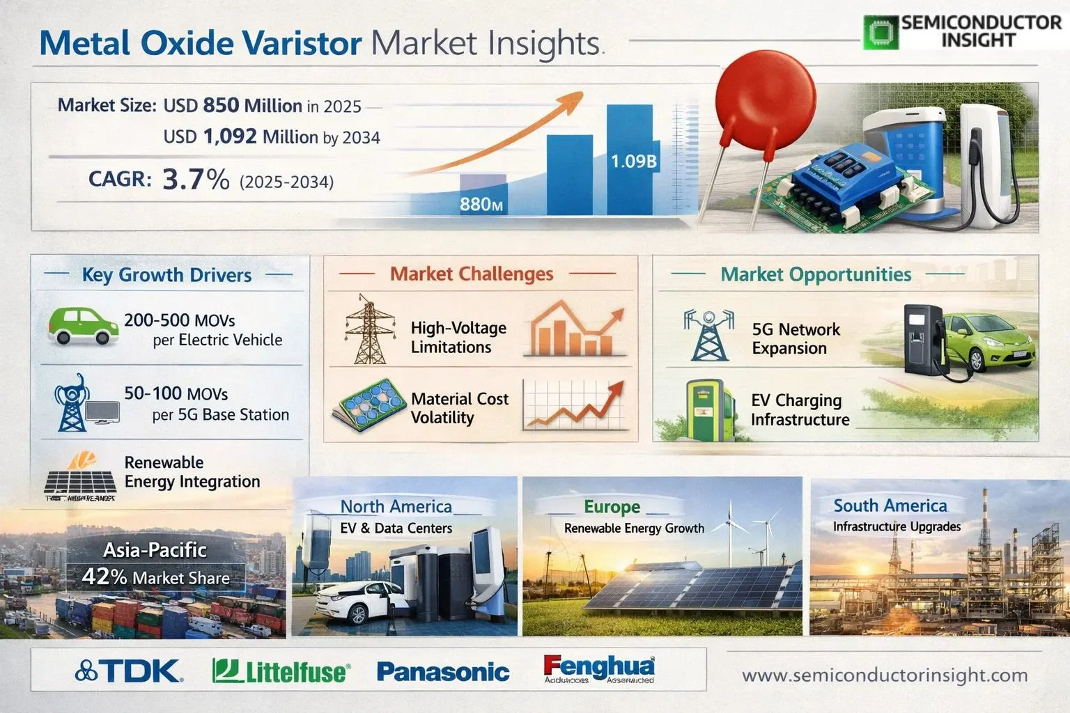  Metal Oxide Varistor Market Insights OutLook & Growth