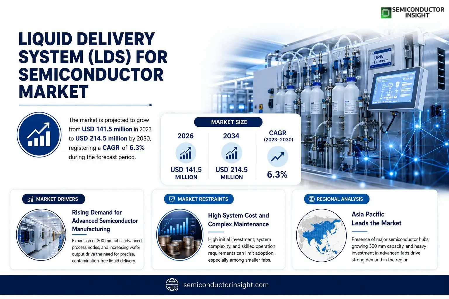 Liquid Delivery System (LDS) for Semiconductor Market