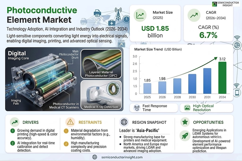Photoconductive Element Market Share, Growth and Size
