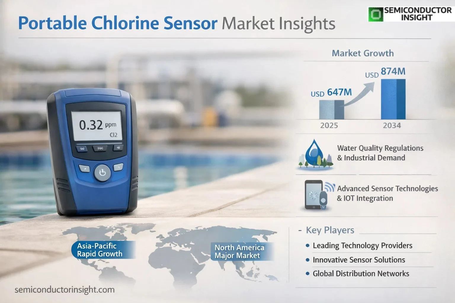 Portable Chlorine Sensor Market Insights Share & Growth