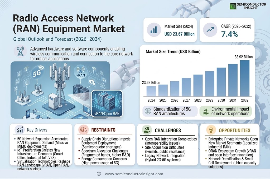 Radio Access Network (RAN) Equipment Market Trends and Growth
