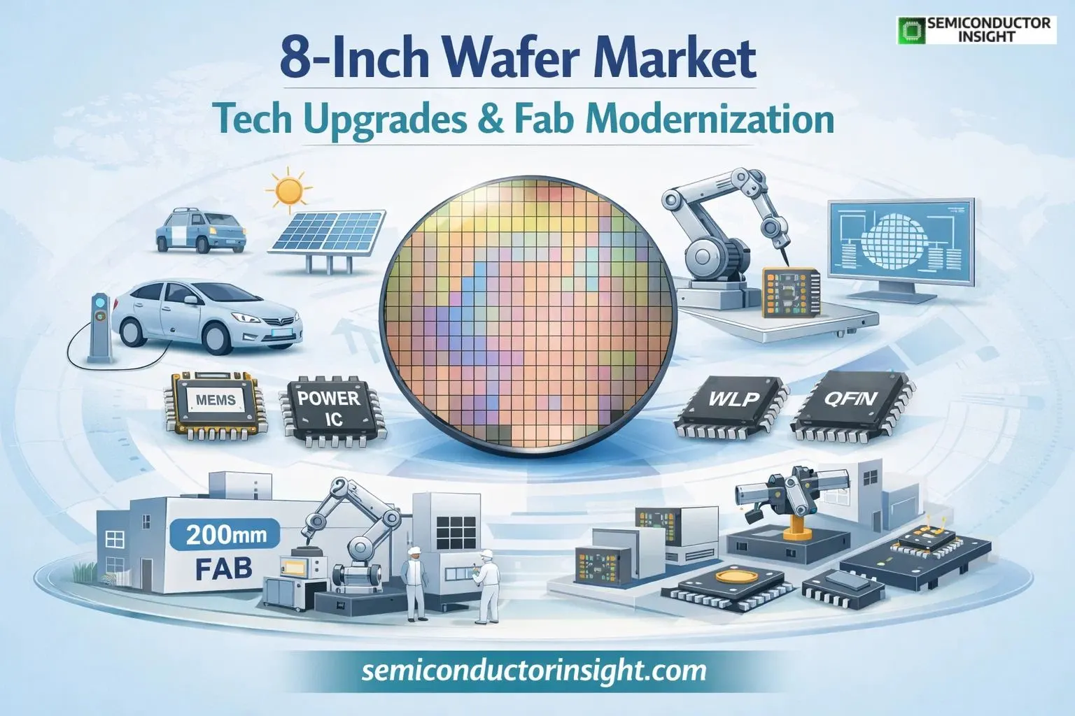 8-inch Wafer Market Tech Upgrades and Fab Modernization