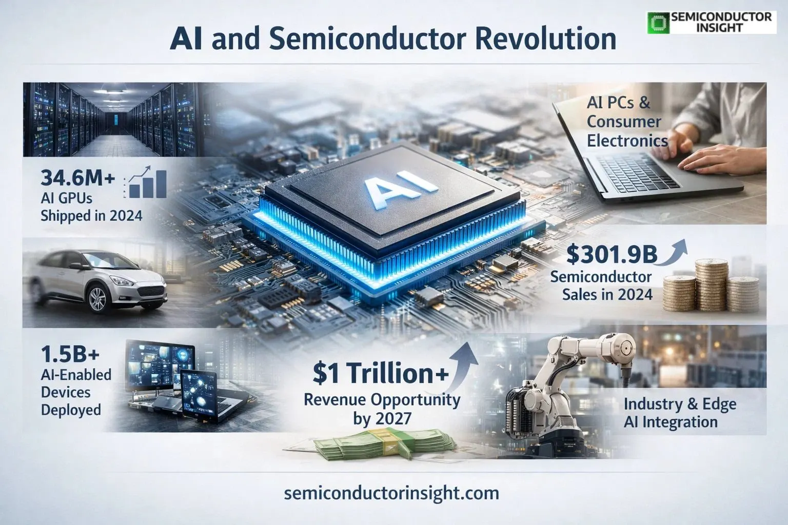 The semiconductor industry Size & Outlook