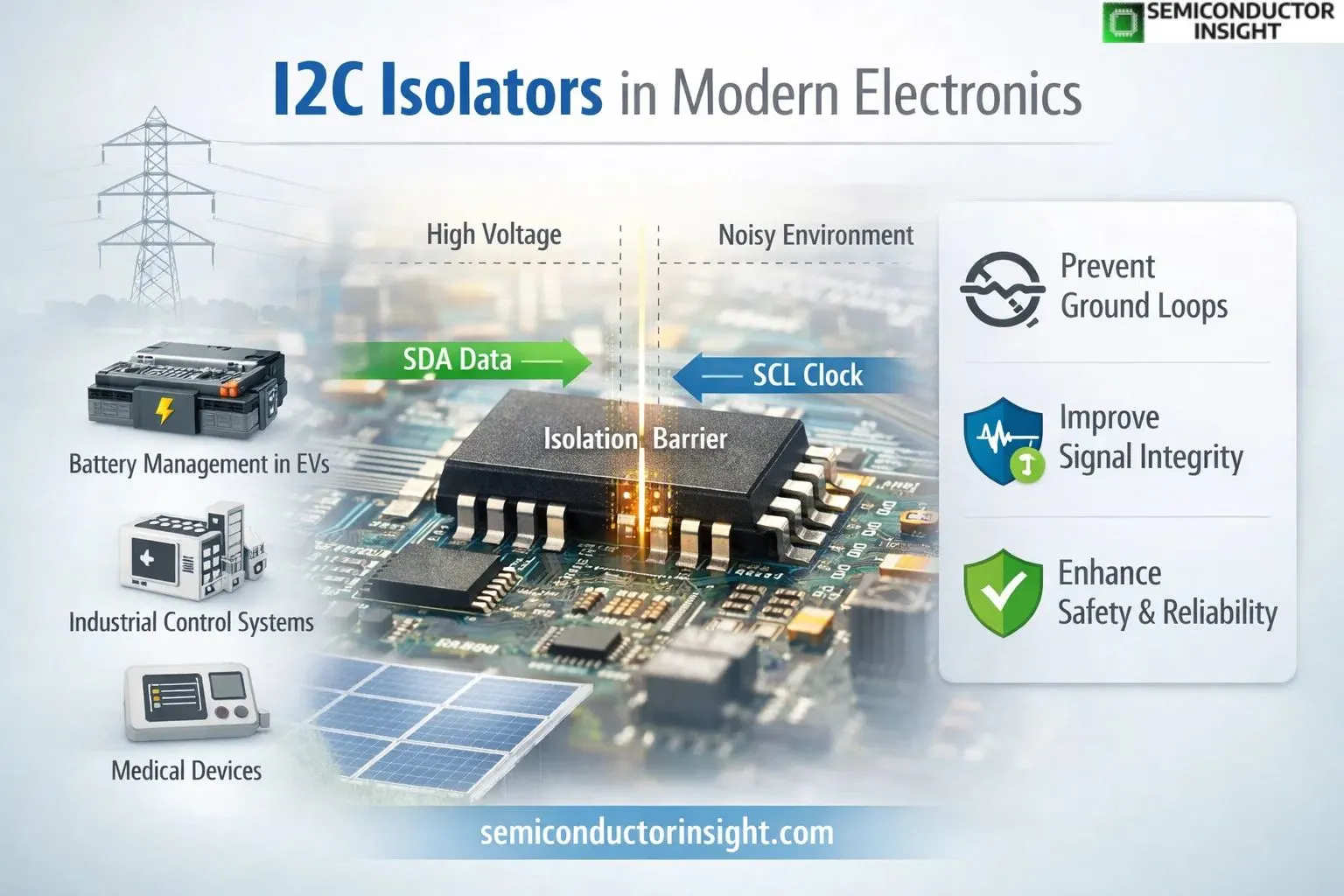 Growth of I2C Isolator Market Supporting Safe Data Transmission Size & Share