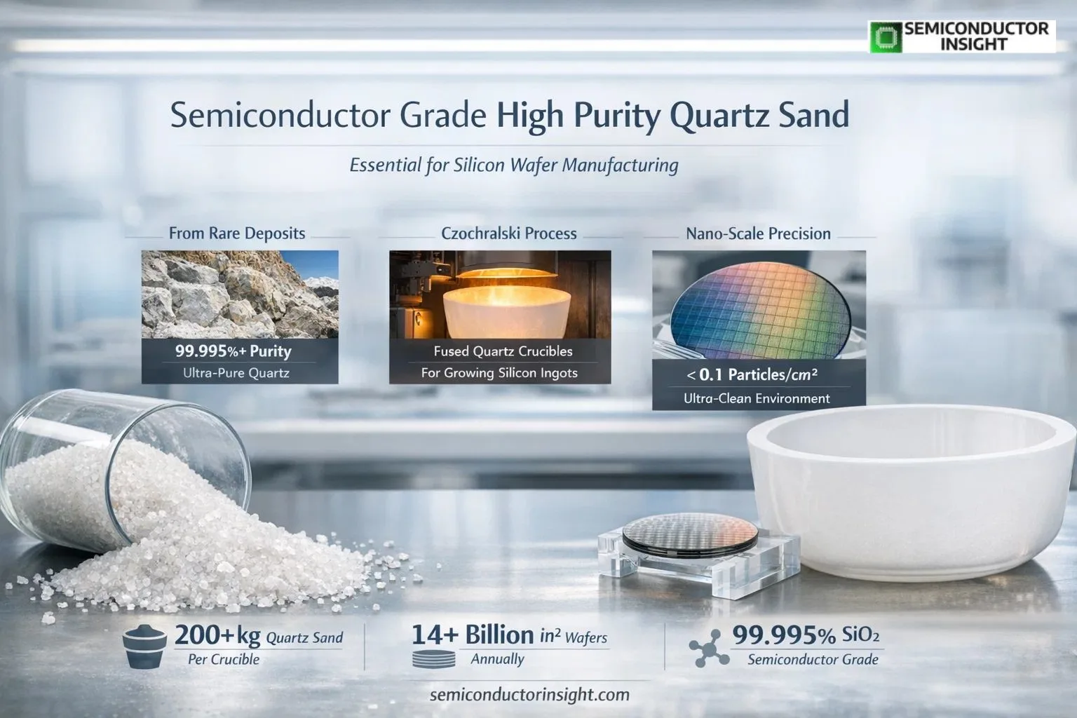 Science and Supply Chain Behind Semiconductor Grade High Purity Quartz Sand Size & OutLook