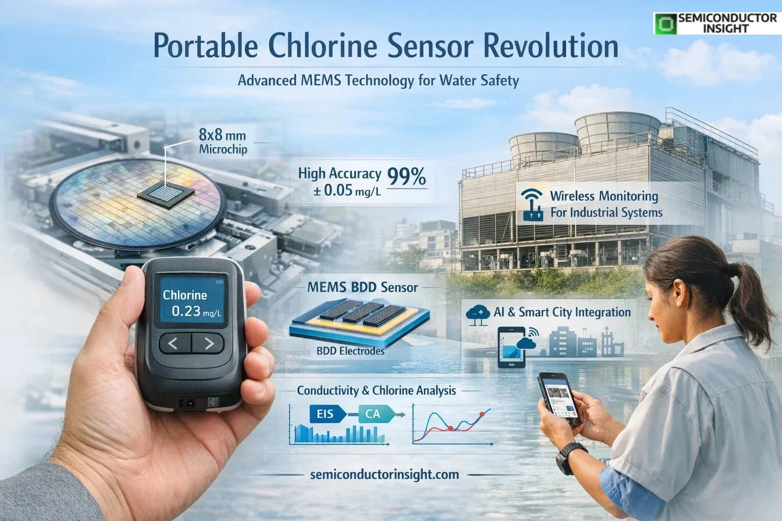 Portable Chlorine Sensor Market Share & Growth