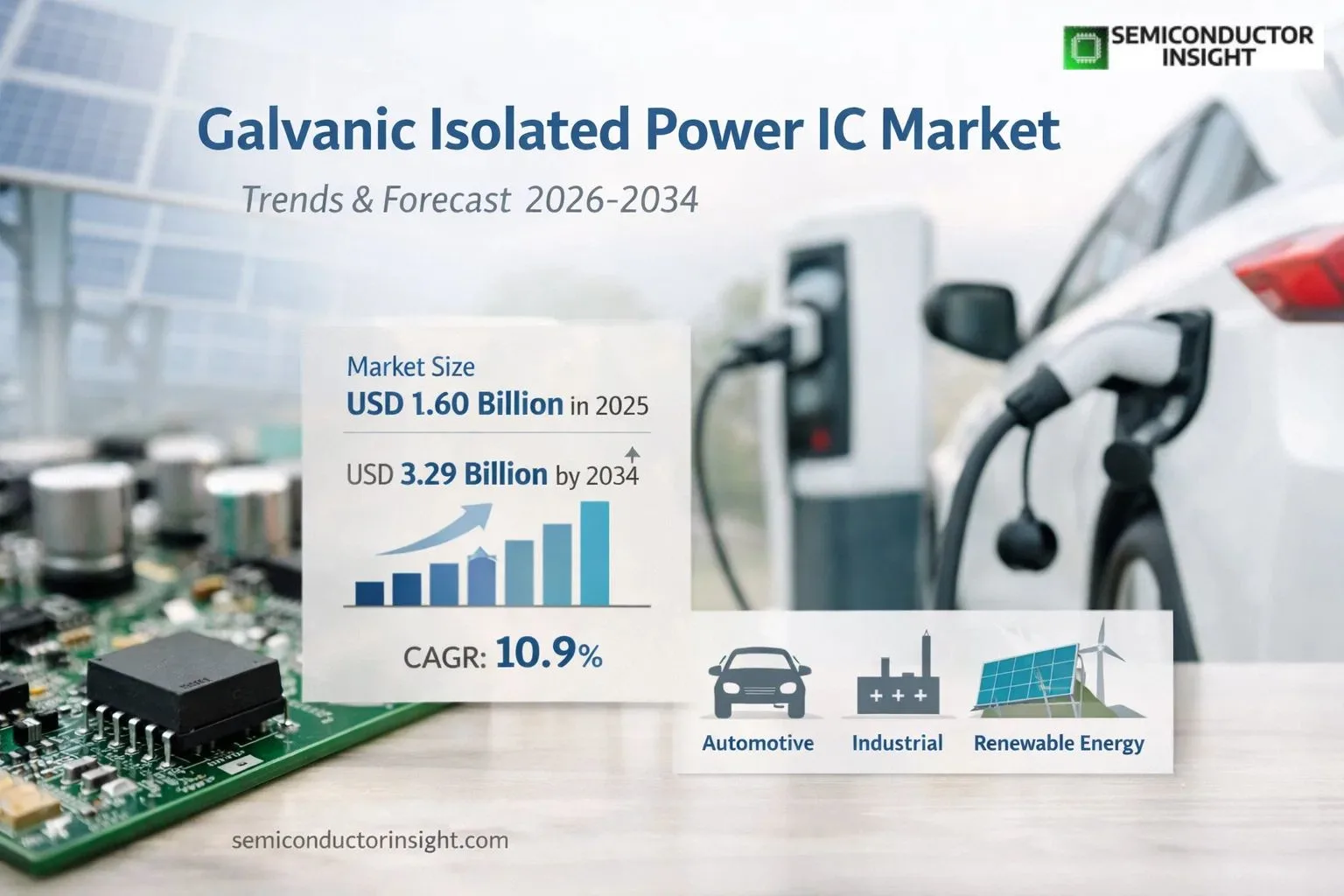Galvanic Isolated Power IC Market Size & OutLook 