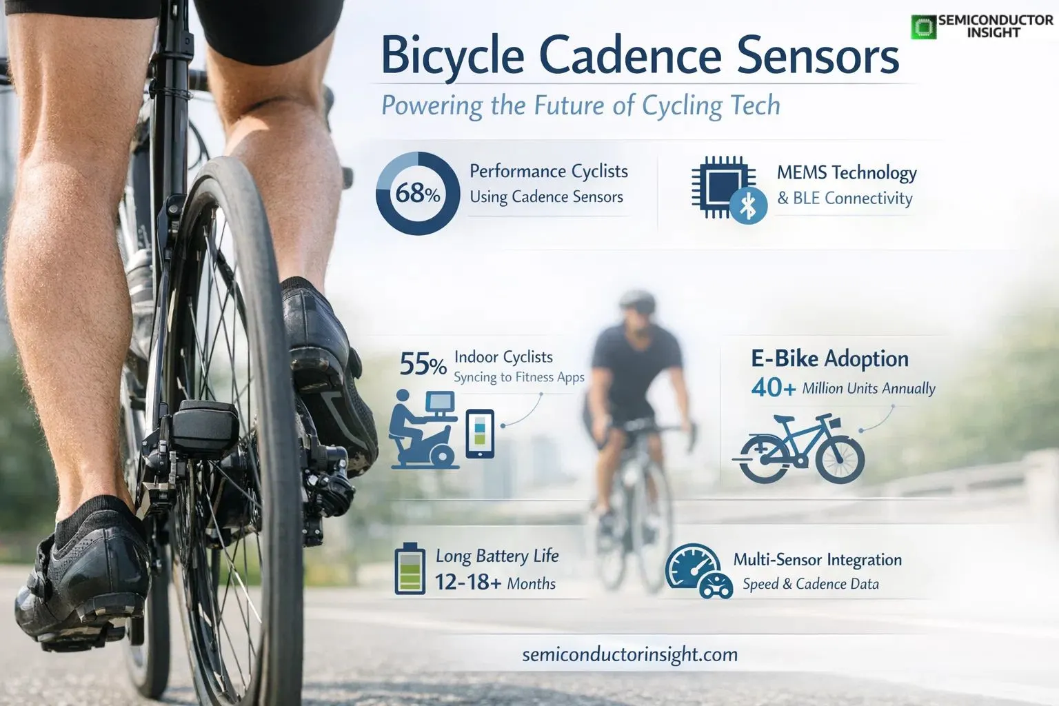 Bicycle Cadence Sensors Connecting Semiconductors Share & OutLook