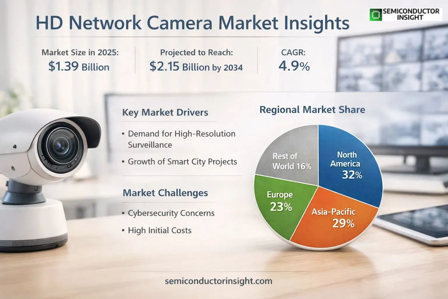 HD Network Camera Market Size & Share
