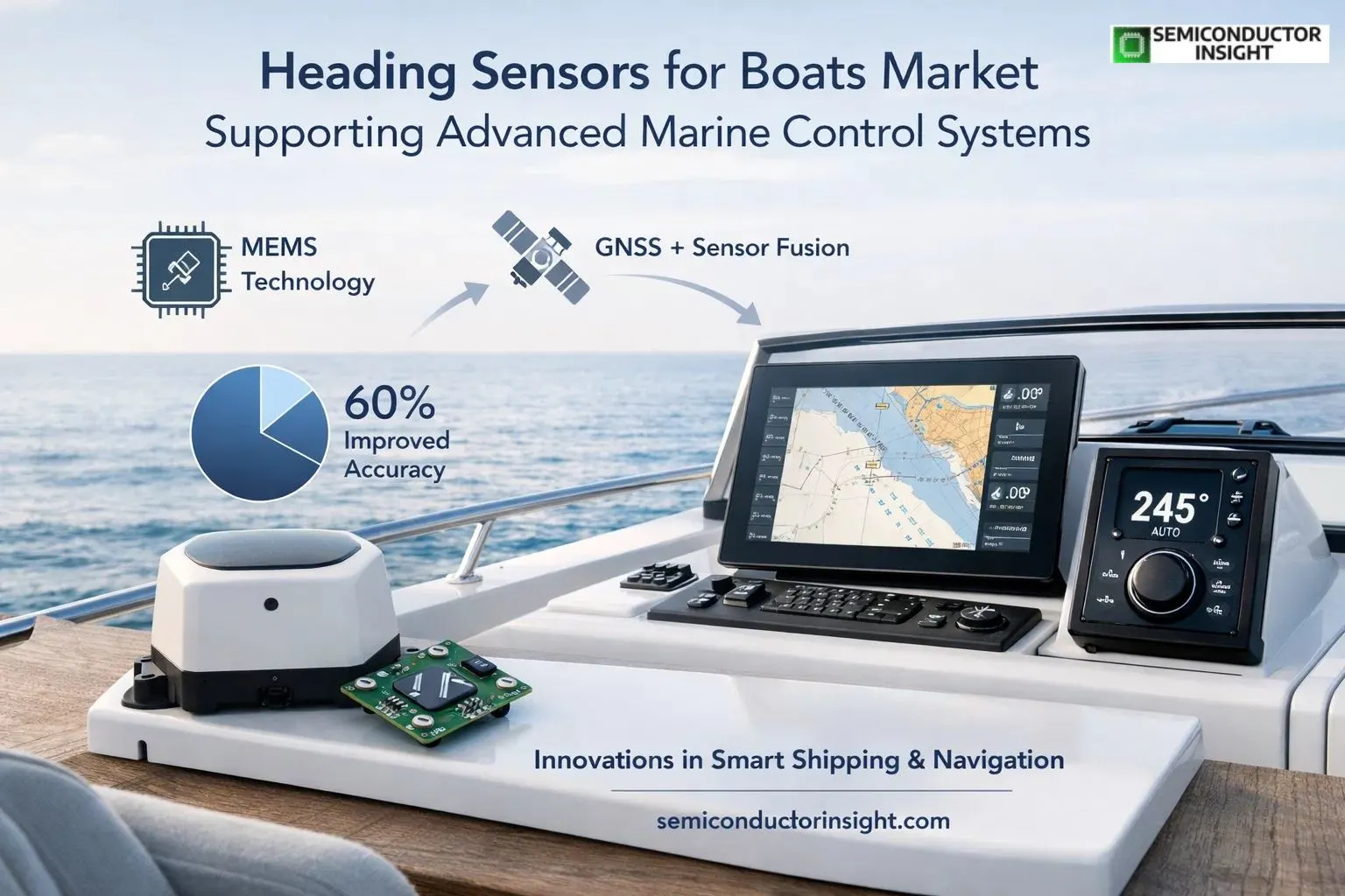 Heading Sensors for Boats Market Share