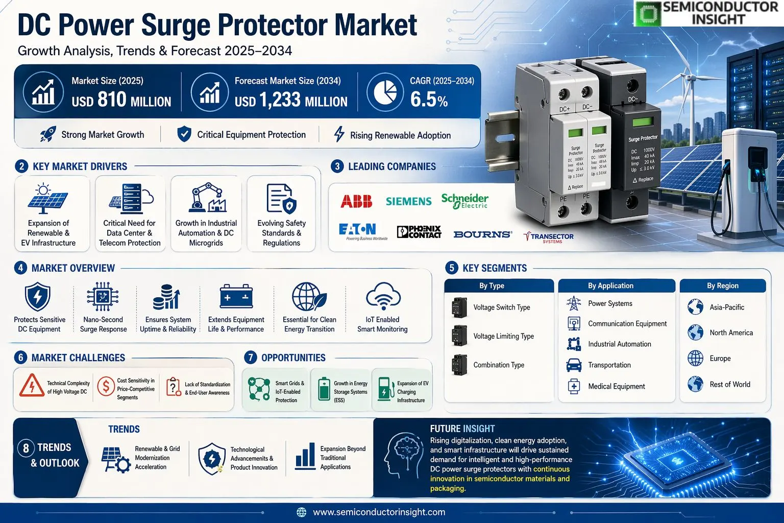 DC Power Surge Protector market 