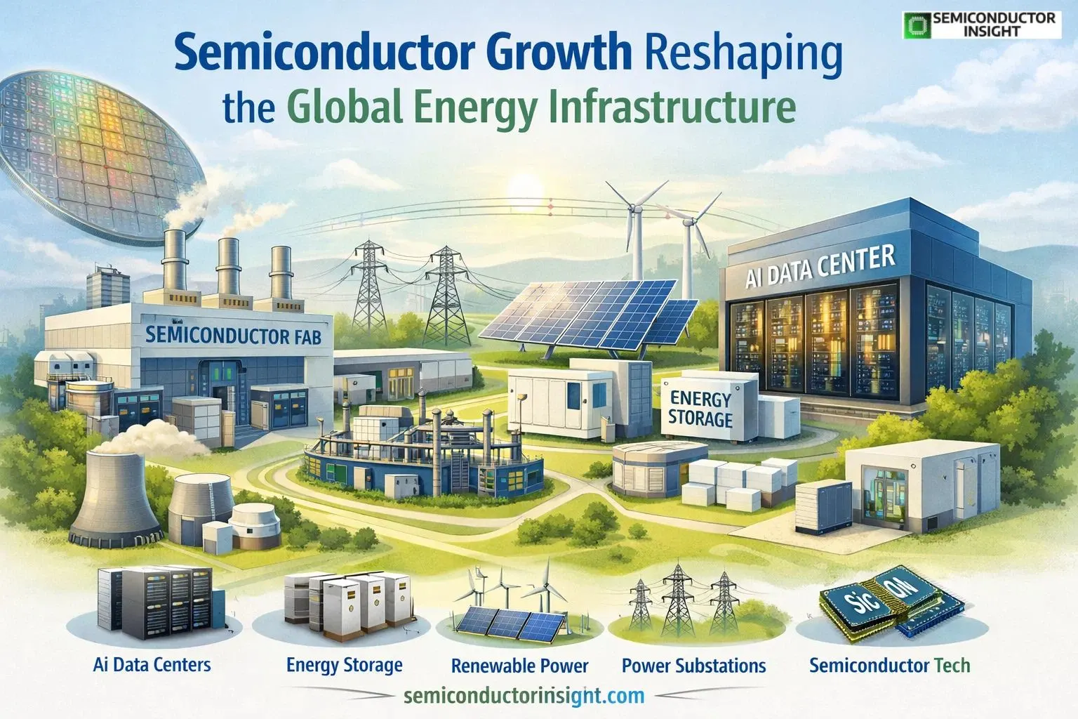 Semiconductor Growth Is Reshaping the Global Energy Infrastructure Market