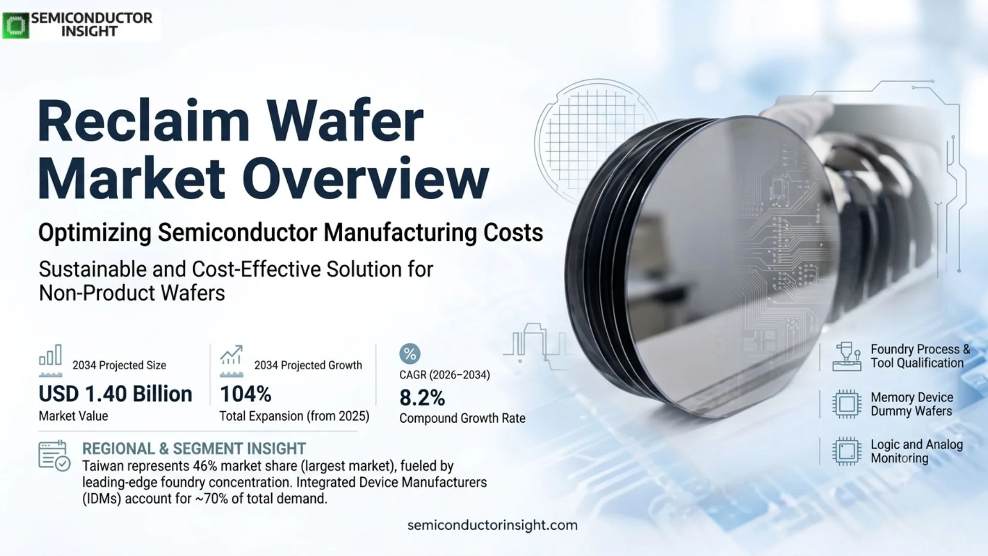 Reclaim Wafer Market Size & Share