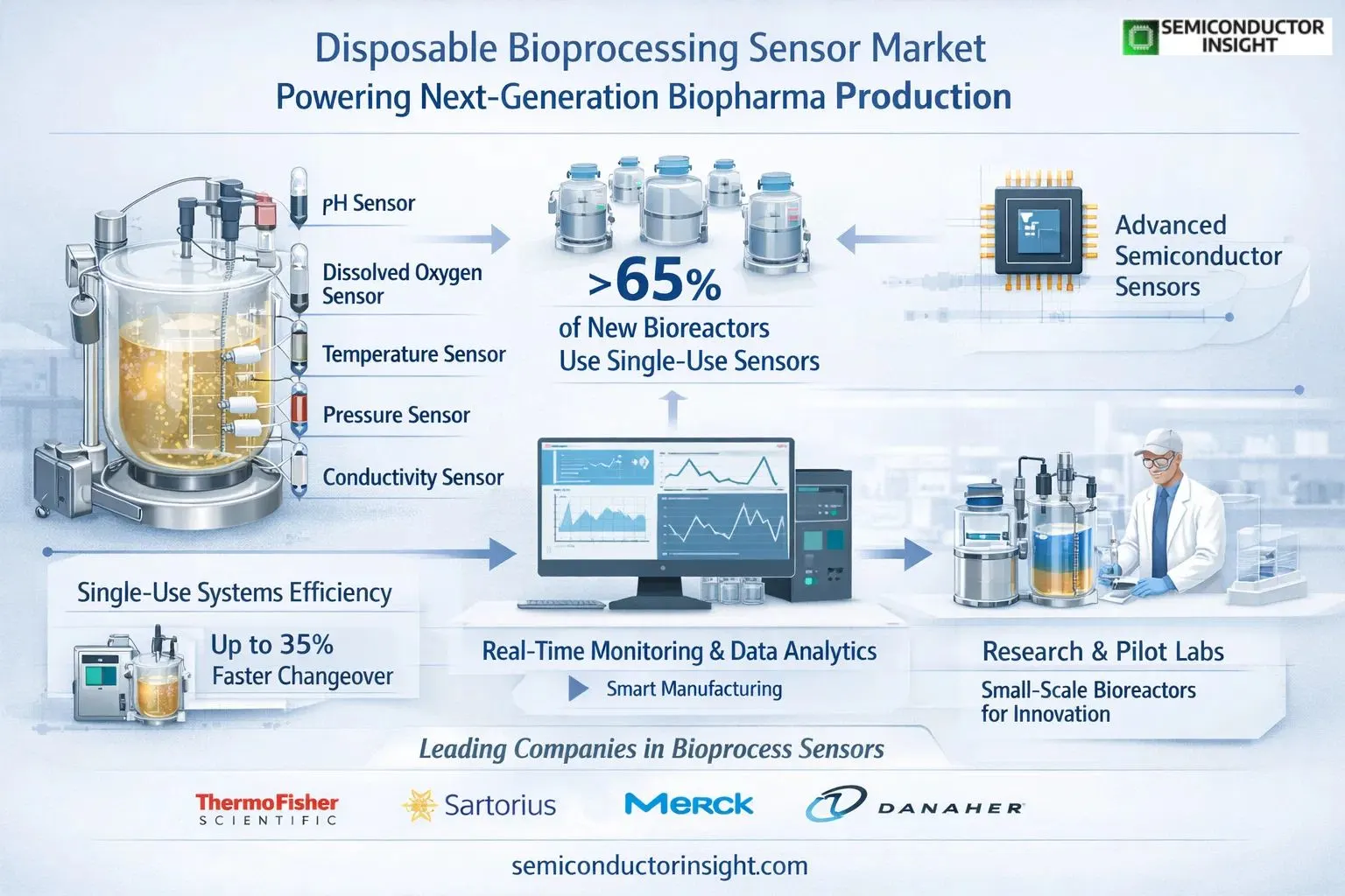 Disposable Bioprocessing Sensor OutLook