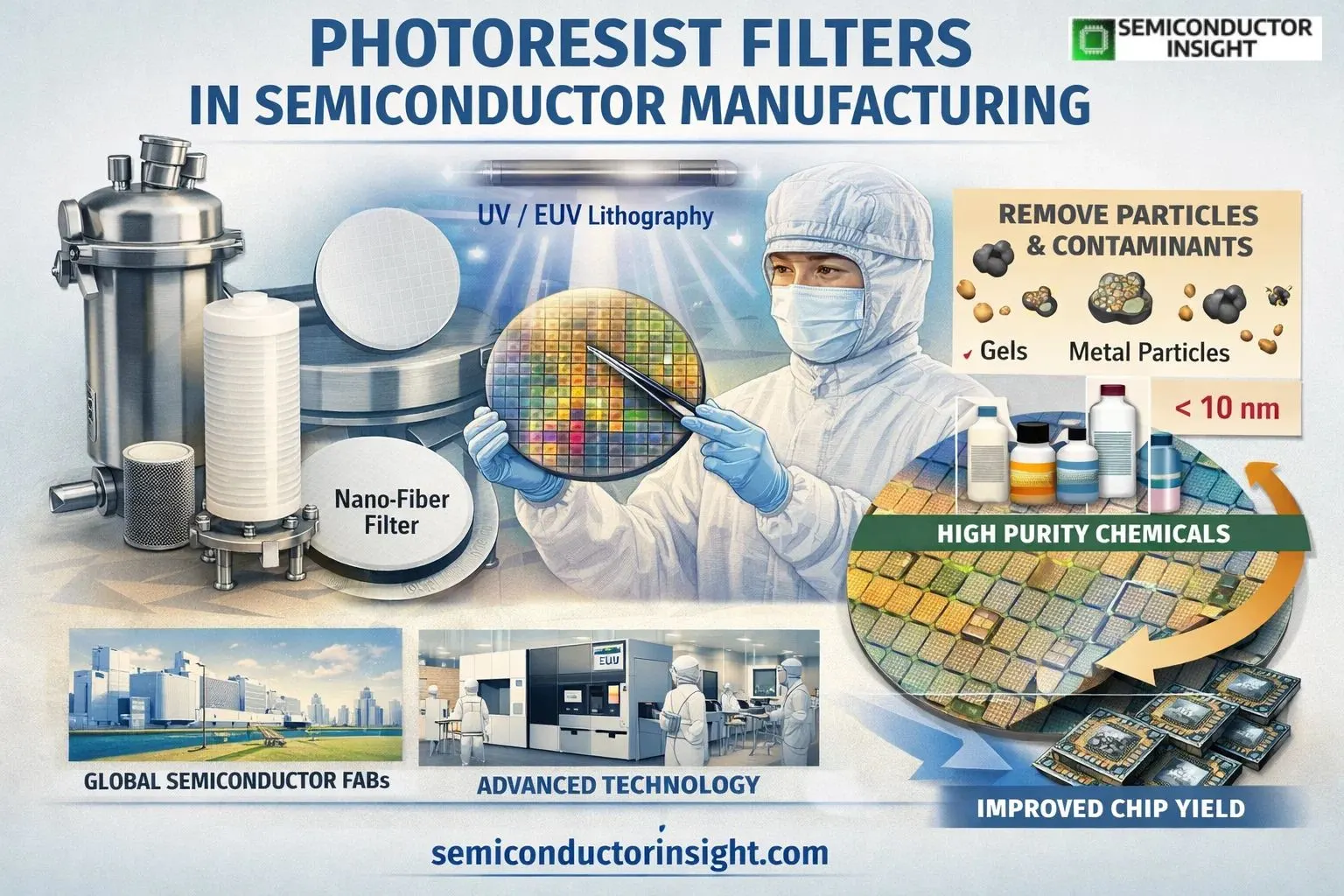 Advancements in Semiconductor Filtration Size