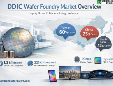 Semiconductor Manufacturing Landscape of the DDIC Wafer Foundry Market