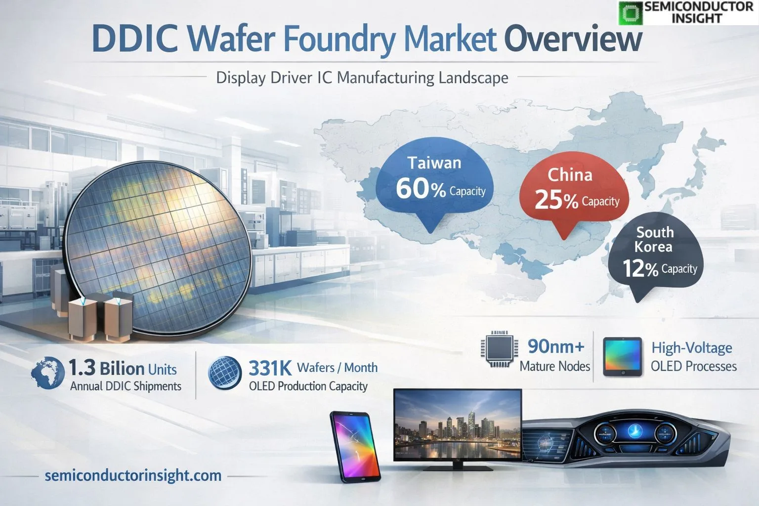 Semiconductor Manufacturing Landscape Share & Growth