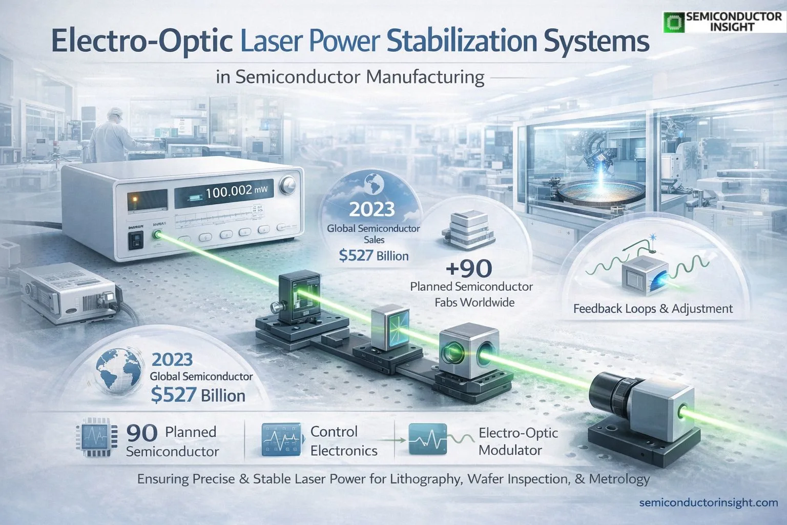 Electro-Optic Laser Power Stabilization System OutLook