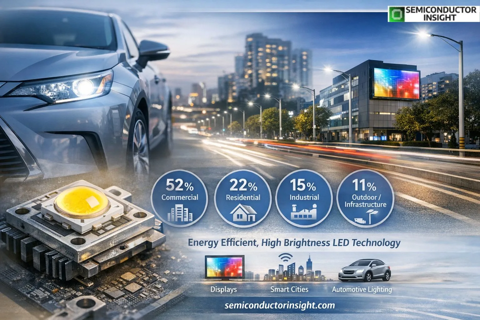 Displays and Smart Infrastructure Boosts the Growth OutLook & Forcasting