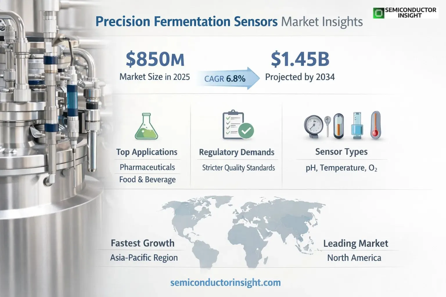 Precision Fermentation Sensors Market Share & OutLook