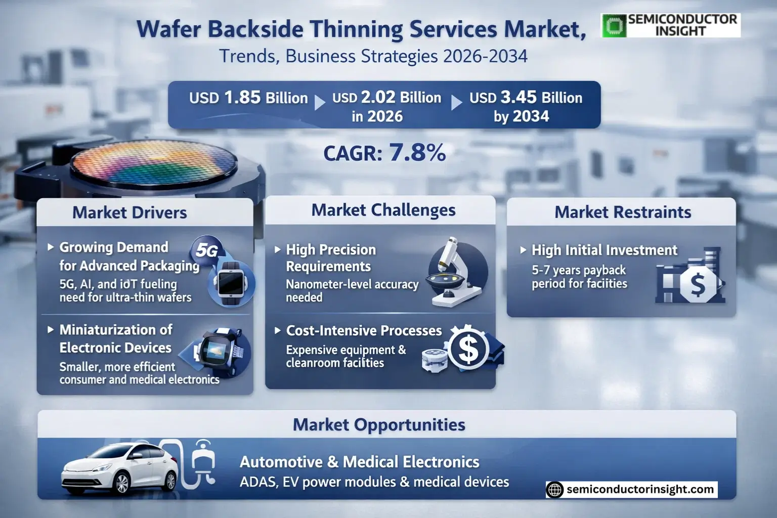 Wafer Backside Thinning Services Market Share