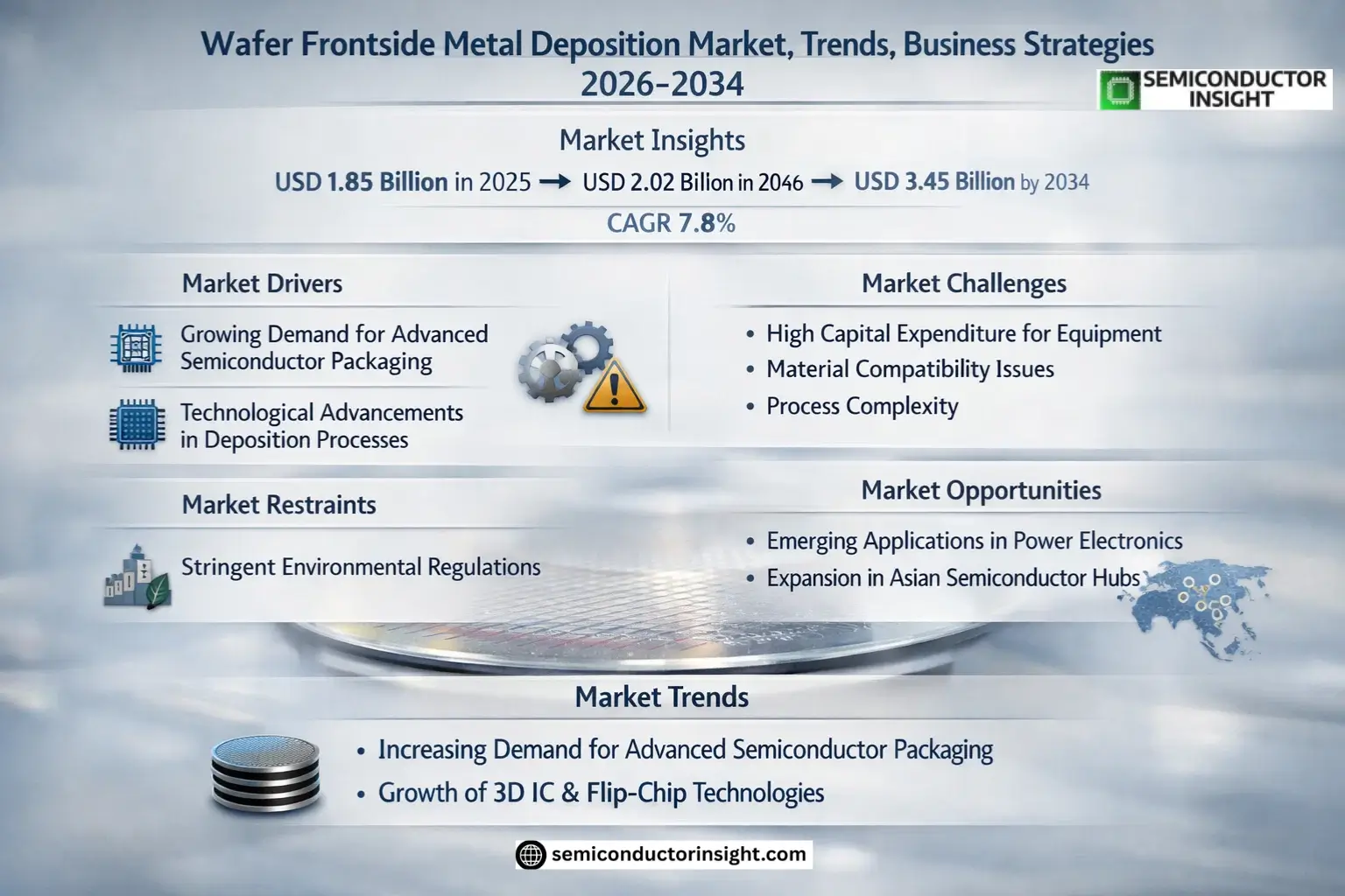 Wafer Frontside Metal Deposition Market Trends