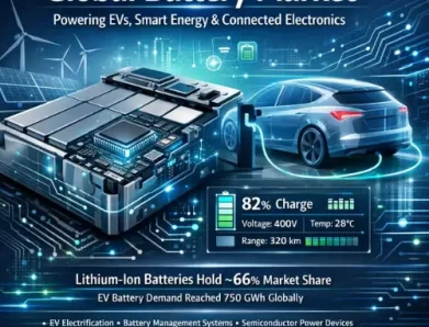 Why Semiconductor Technology Is the Backbone of the Modern Battery Market?