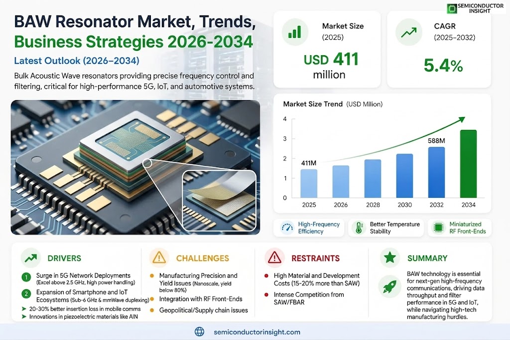 BAW Resonator Market Size and Share
