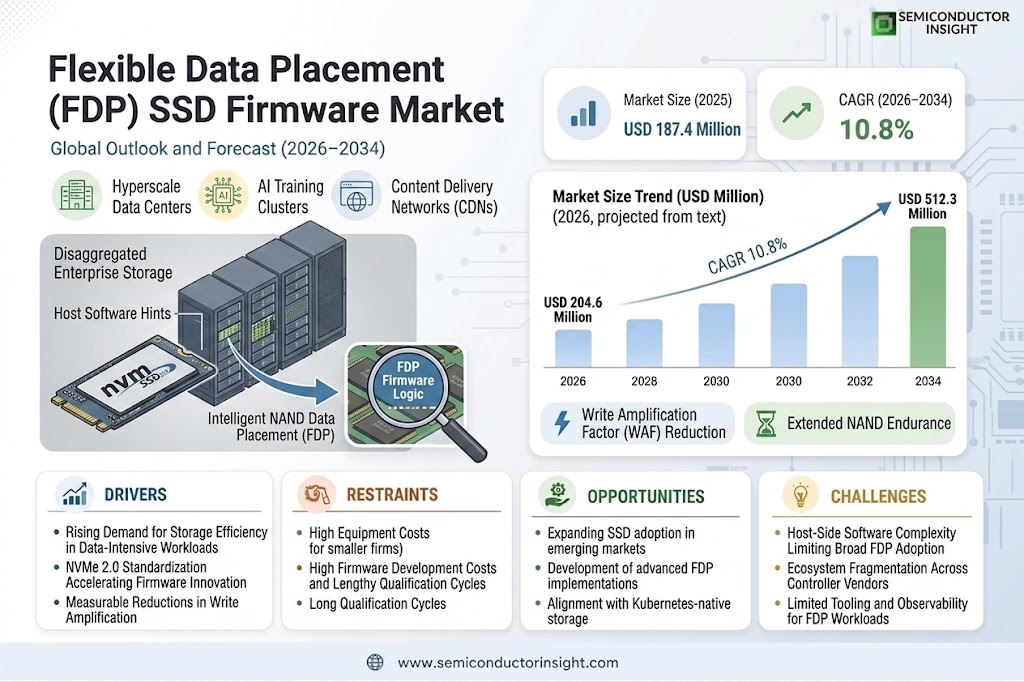 Flexible Data Placement (FDP) SSD Firmware Market Growth