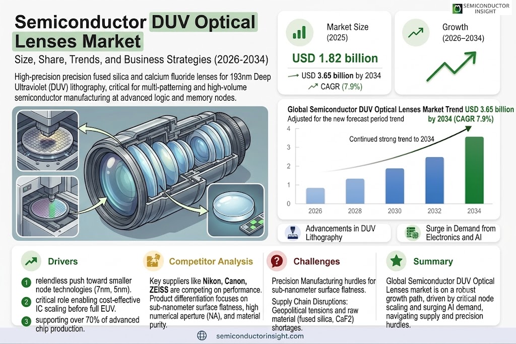 Semiconductor DUV Optical Lenses Market Trends and Growth 

