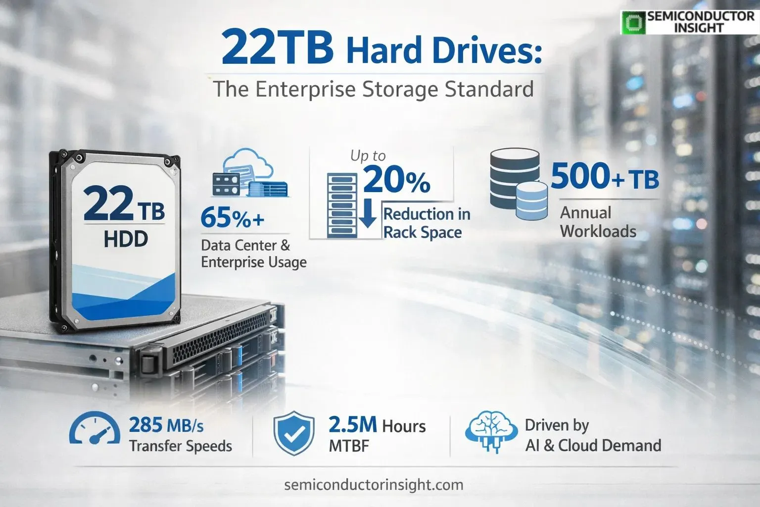 22TB Hard Drives Market Are Becoming the Backbone