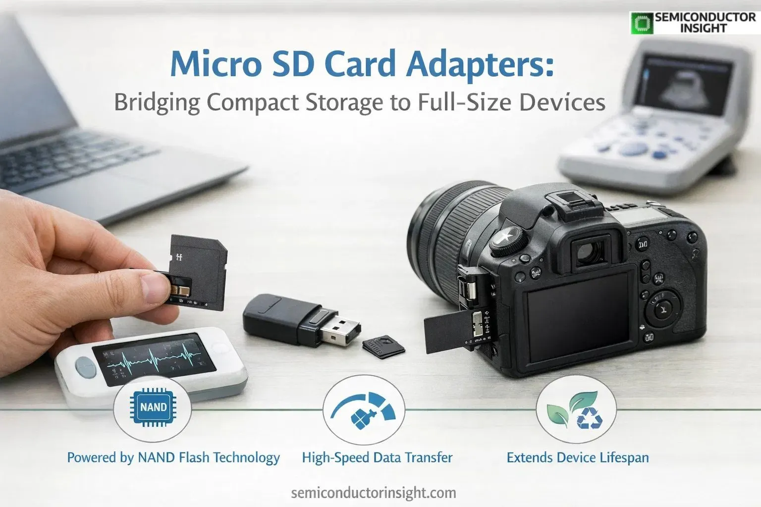 Why Micro SD Card Adapters Remain Essential in a Semiconductor-Powered World?