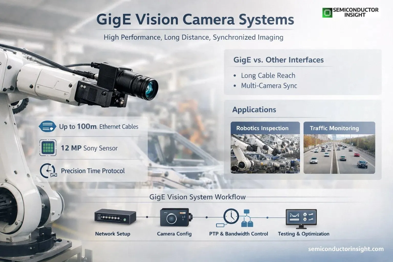 Why Gigabit Ethernet Cameras Market Power Modern Machine Vision Systems