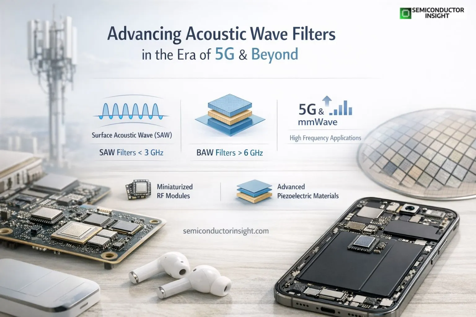 Acoustic Wave Filters Unlocking Precision in Modern Semiconductor Systems