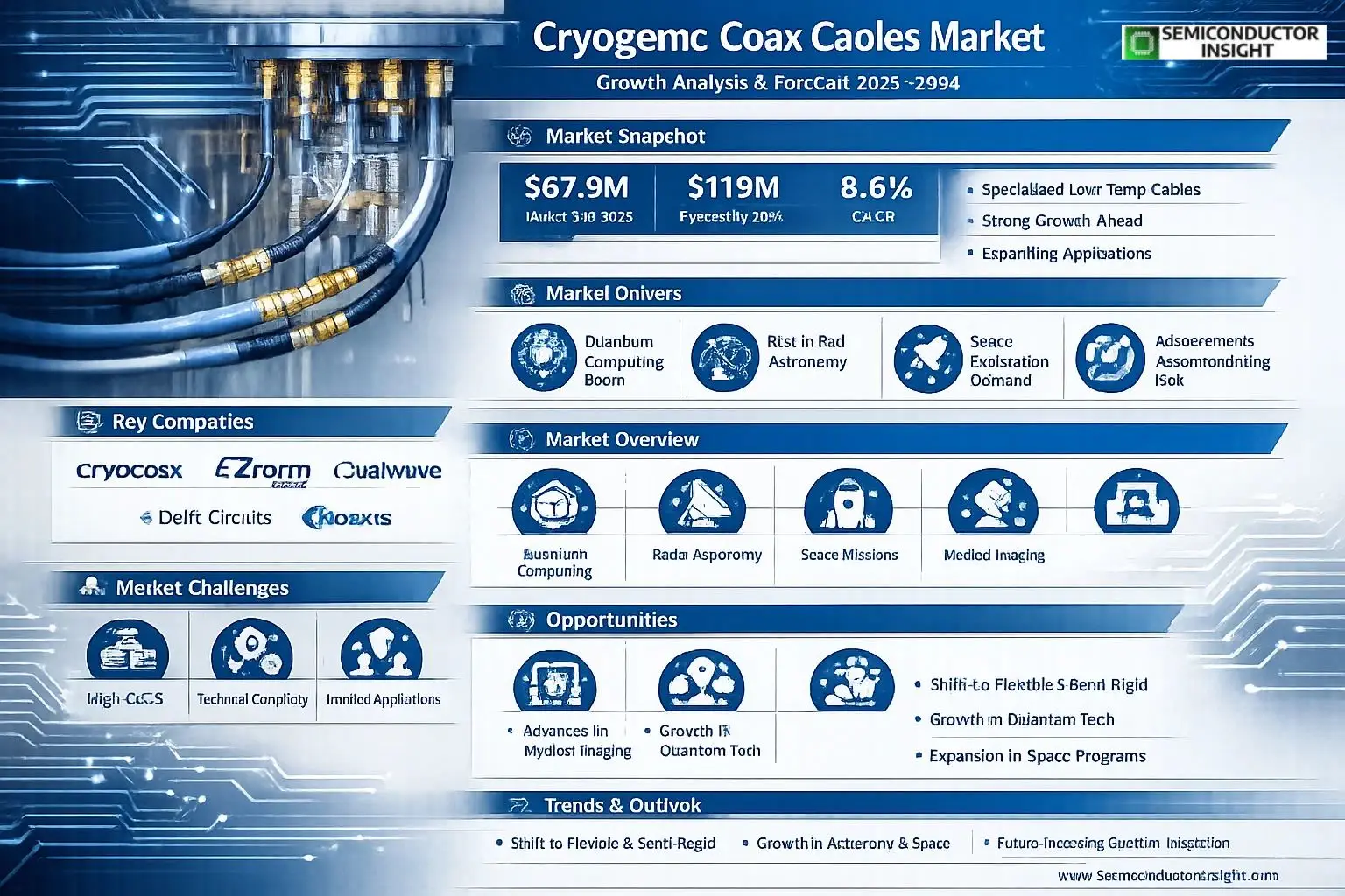 Cryogenic Coax Cables Market Insights 
