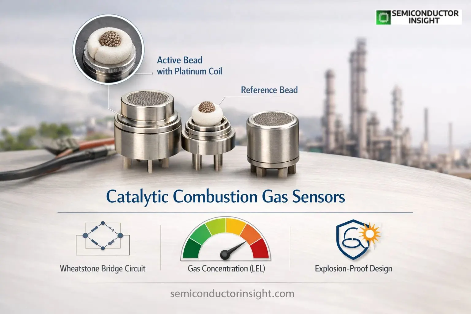 Real Time Signal Conditioning Enhancing Catalytic Combustion Type Gas Sensor Market in Industrial Safety