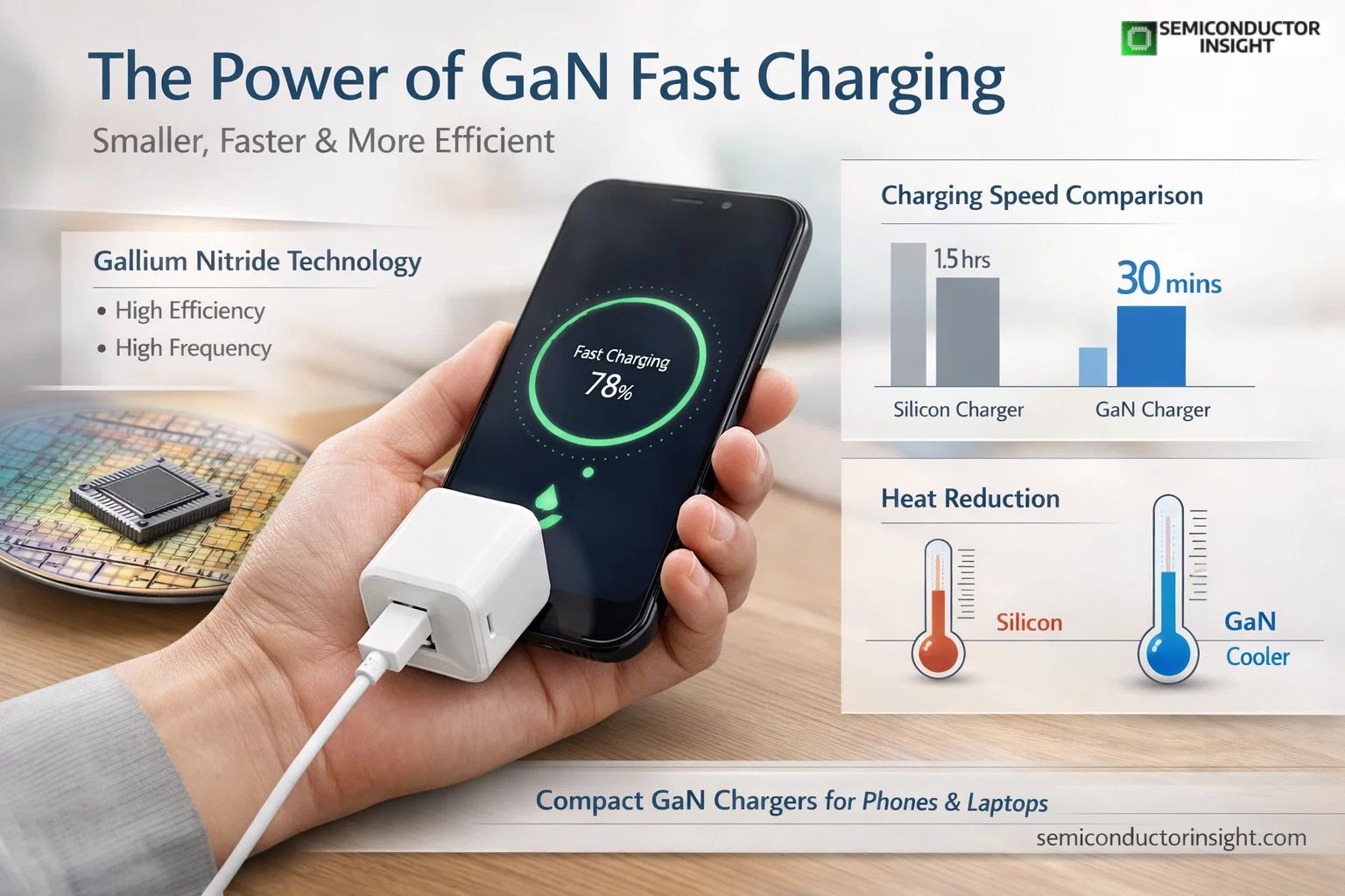 Revolutionizing Everyday Electronics Fast Charging GaN Chips Market Powers the Charge Revolution