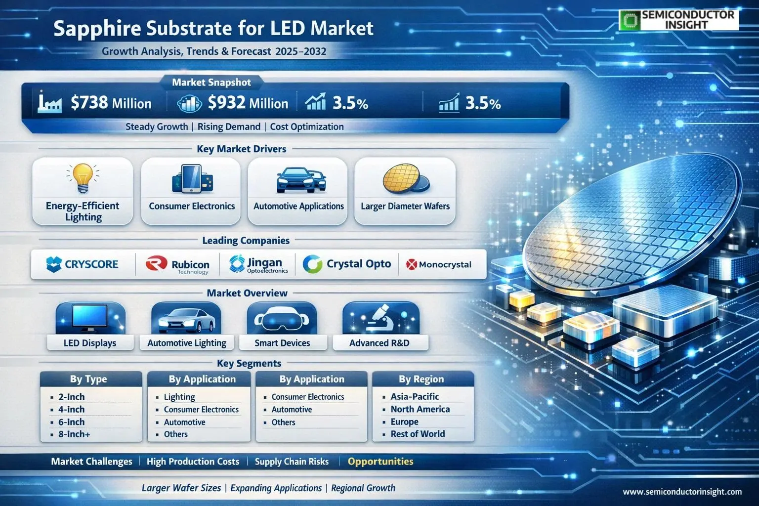 Sapphire Substrate for LED Market