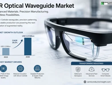 Inside AR Optical Waveguide Market the Shift from Glass Etching to Silicon Carbide Wafers