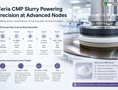 Semiconductor Surface Perfection through Rare Earth Chemistry Boosting Ceria CMP Slurry Market