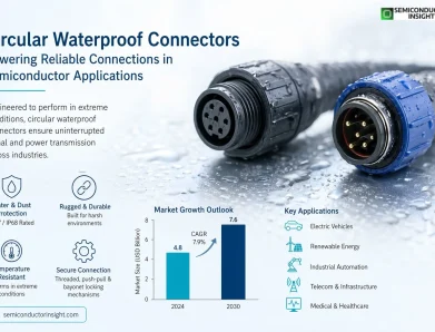 Semiconductor advancements backed by Circular Waterproof Connector Market innovations