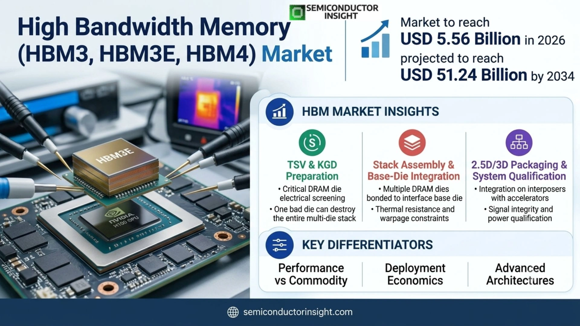 High Bandwidth Memory (HBM3, HBM3E, HBM4) Market Growth