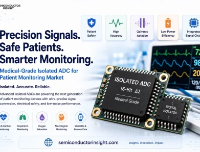 The market for medical-grade isolated ADCs for patient monitoring is being driven by precision signal chains.