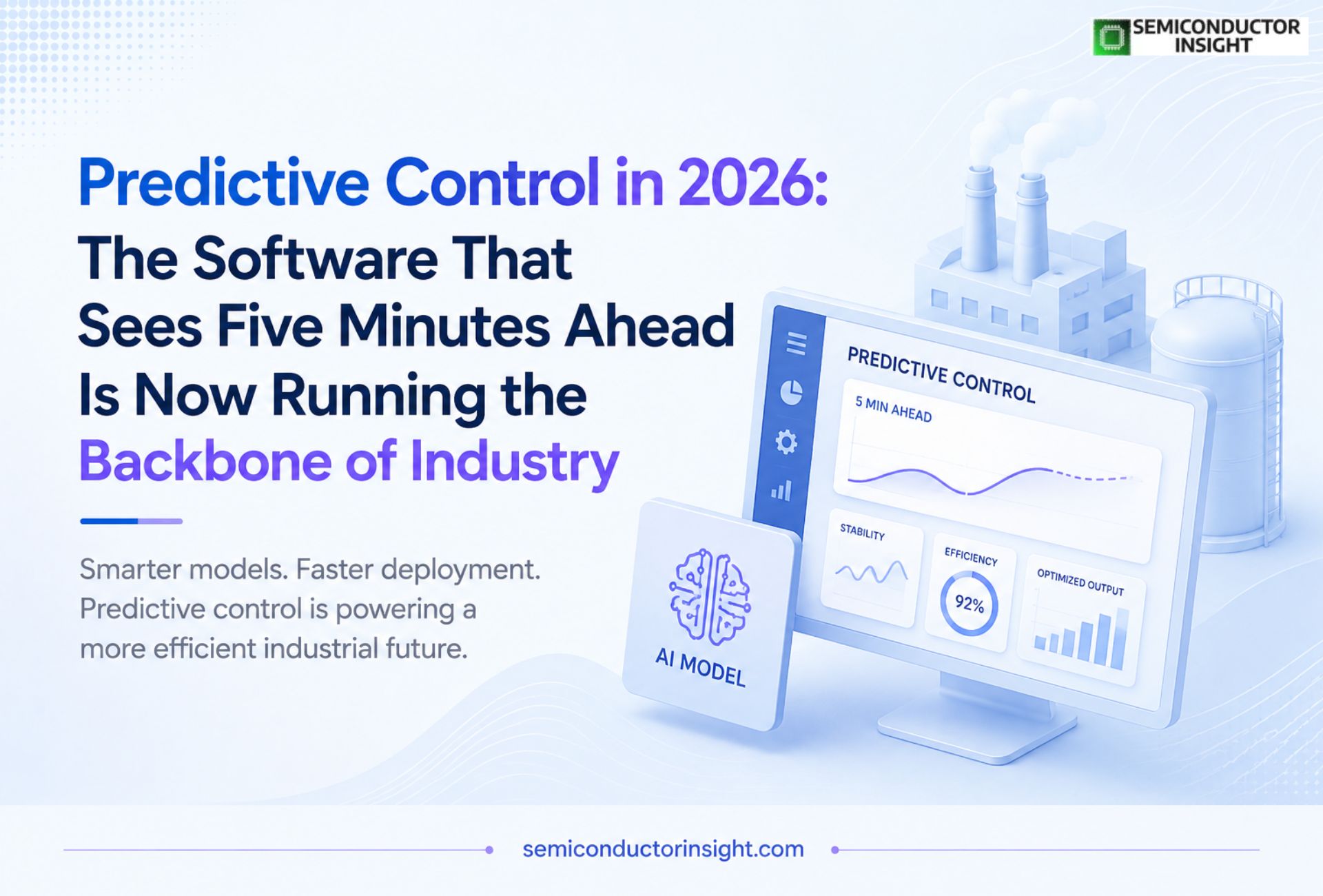 Predictive Control in 2026: The Software That Sees Five Minutes Ahead Is Now Running the Backbone of Industry