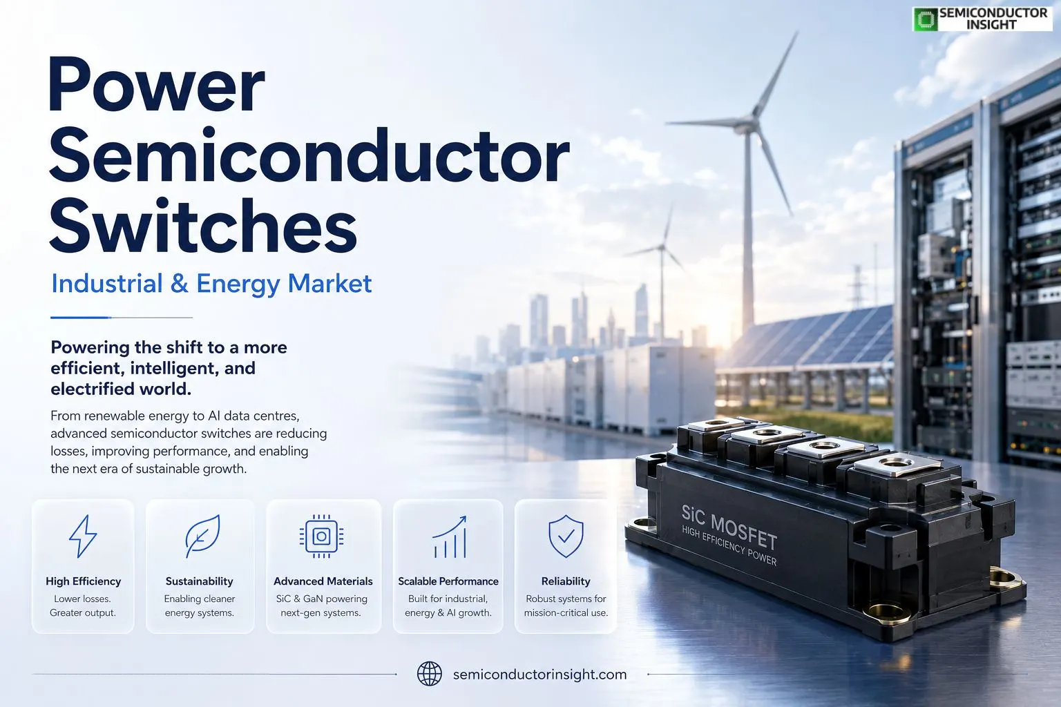 How Fast Are Power Semiconductor Switches for Industrial and Energy Market Growing in 2026?