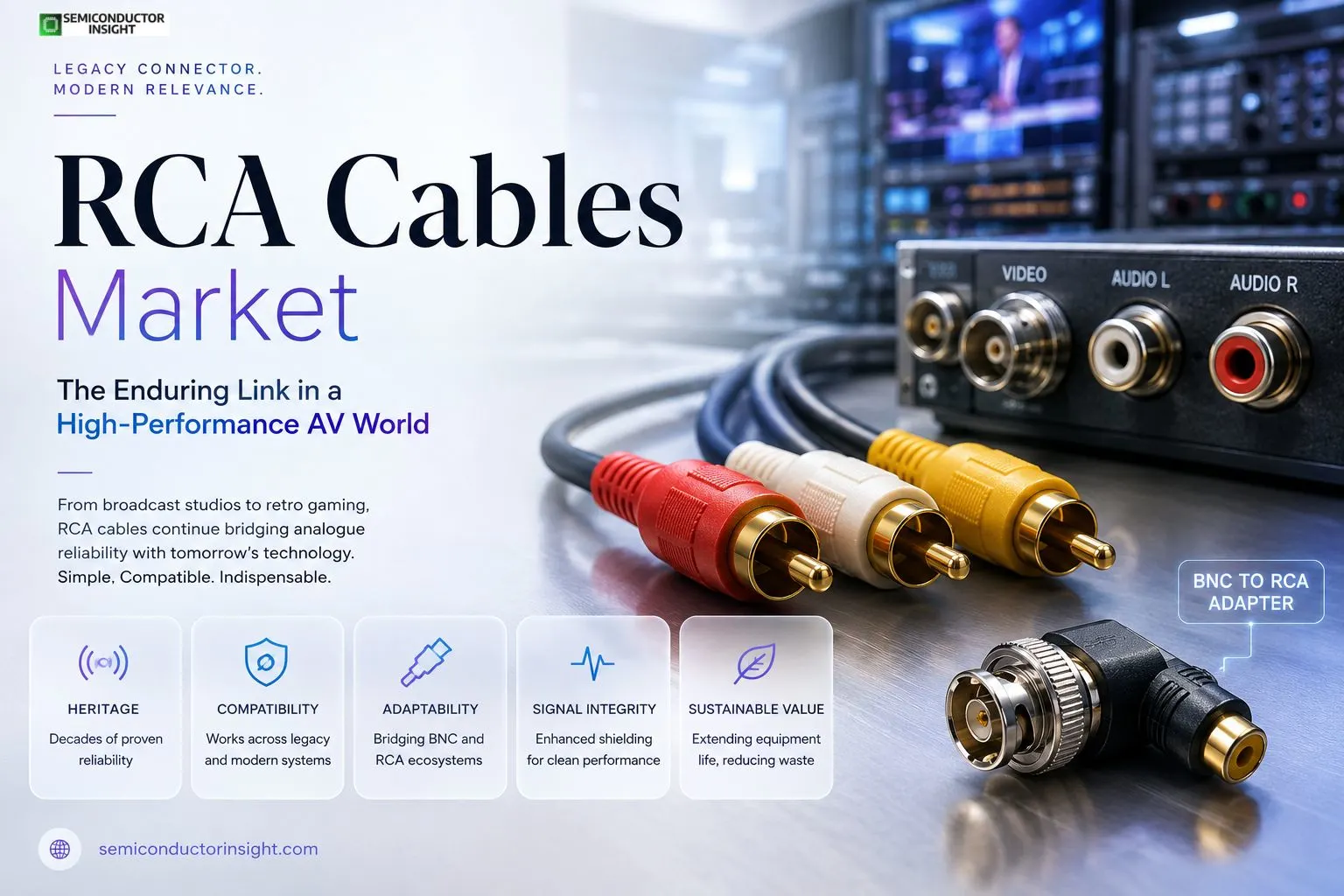 5 Consistent Factors Maintaining the Market Relevance of RCA Cables in 2026 Semiconductor Ecosystems