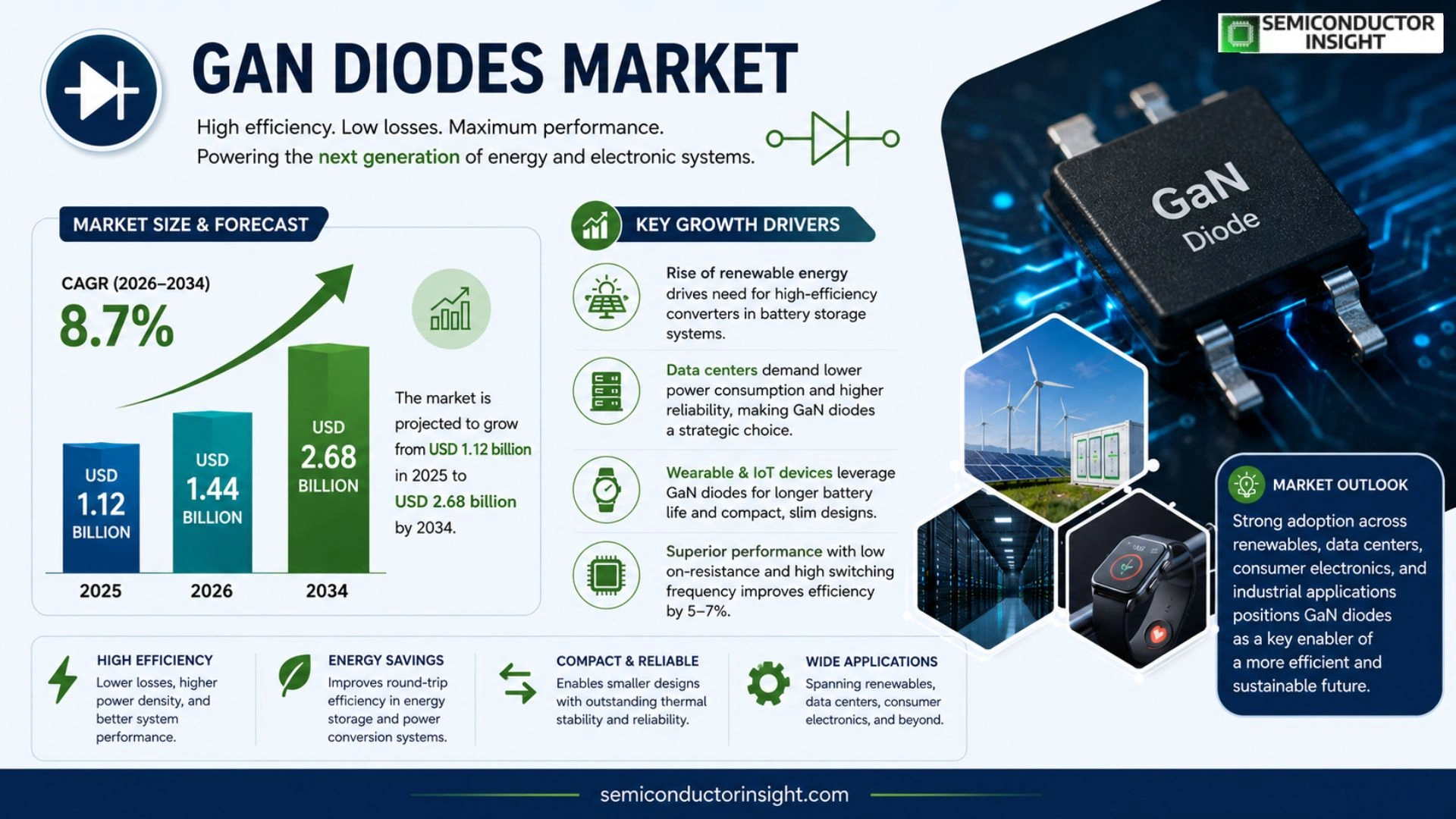 GaN Diodes Market Competitor Analysis