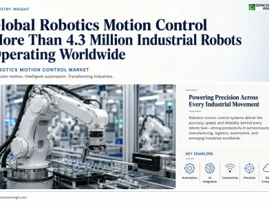 Global Robotics Motion Control Market 2026: More Than 4.3 Million Industrial Robots Operating Worldwide Supported by Advanced Motion Control Systems