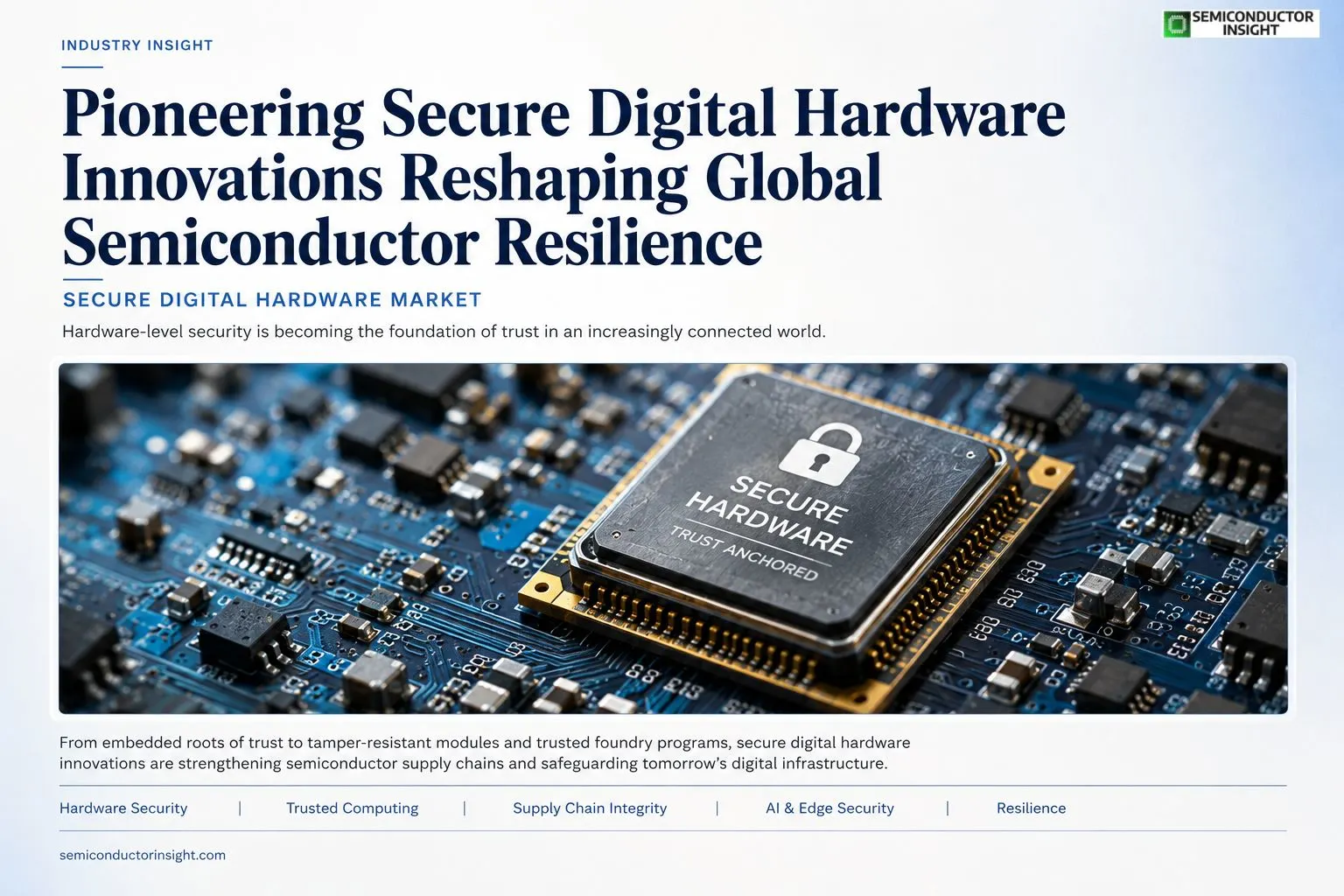 Pioneering Secure Digital Hardware Market Innovations Reshaping Global Semiconductor Resilience in 2026
